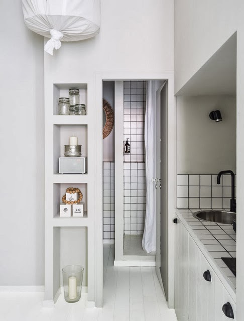 Noir blanc un style Plafond inspiration Blanc
