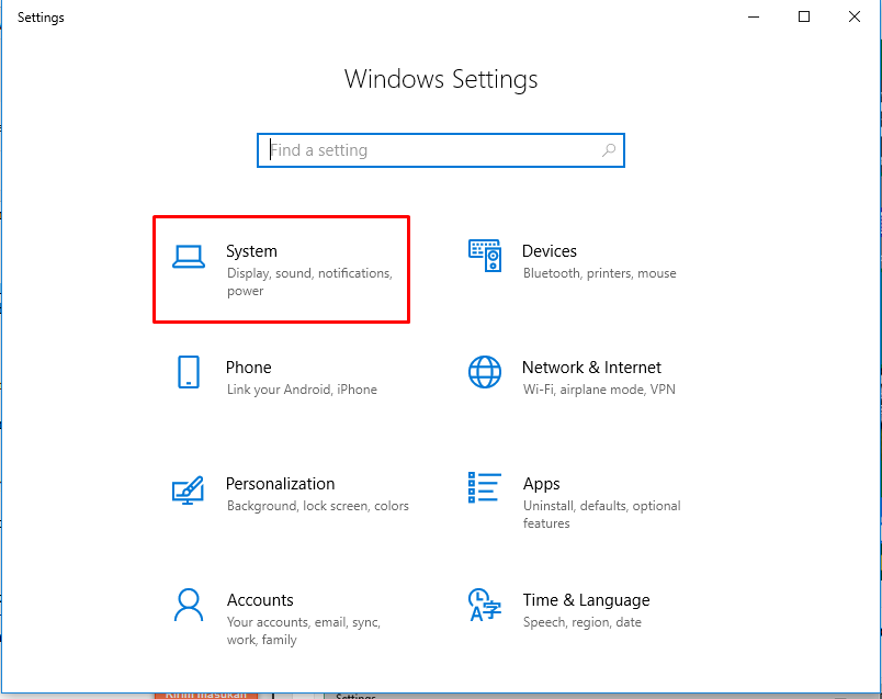 Как найти settings