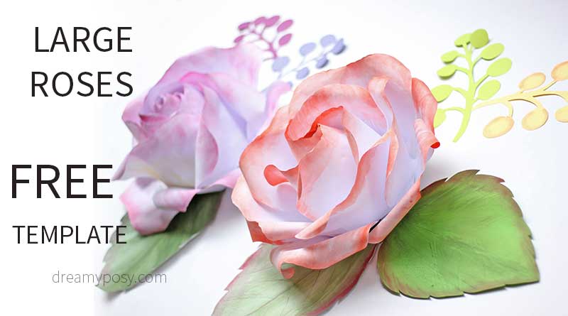 making paper flowers with cricut