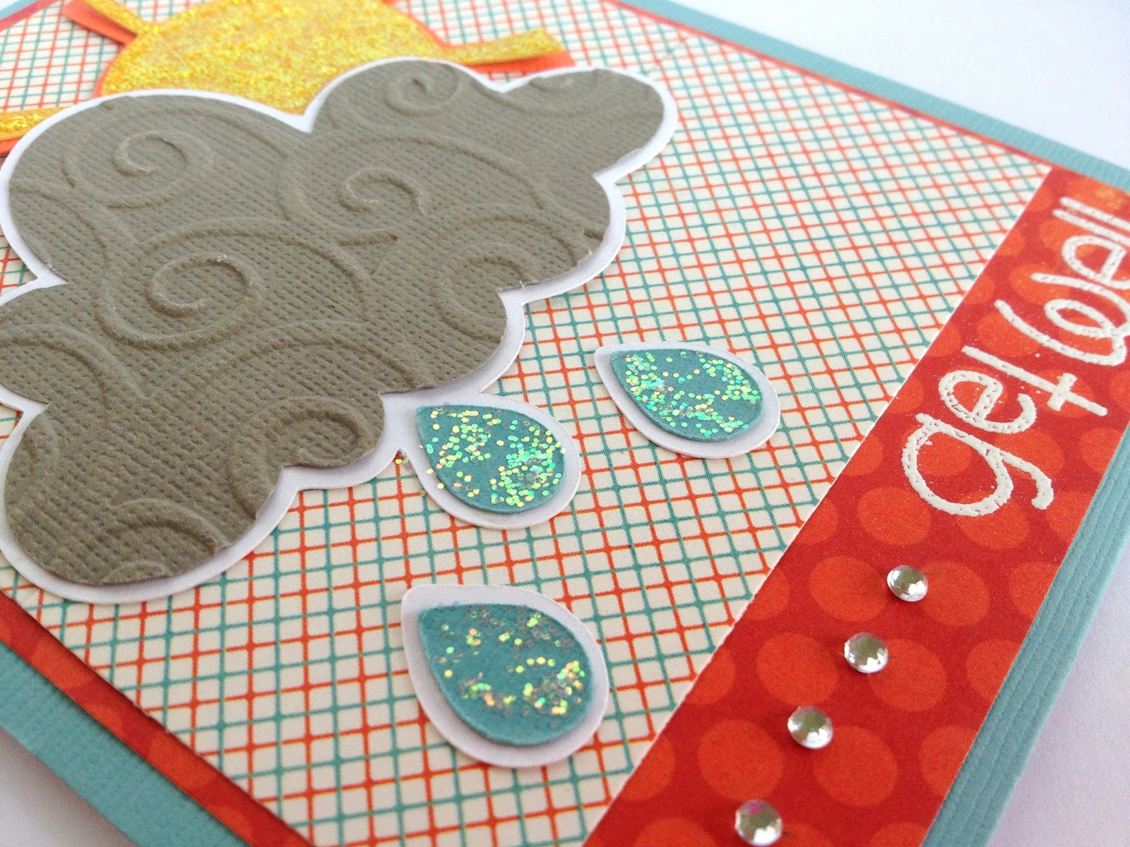 Scrap With Suzy Cricut Cardz April Showers!
