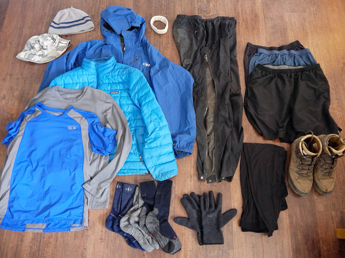camping clothing and footwear What to bring camping