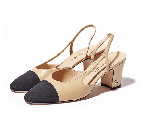 chanel kitten heel