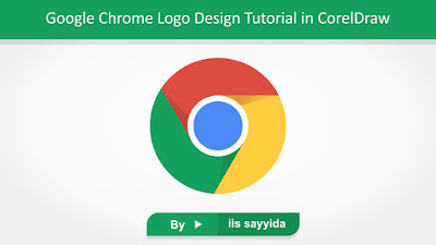Tutorial Desain Logo Google Chrome di CorelDraw