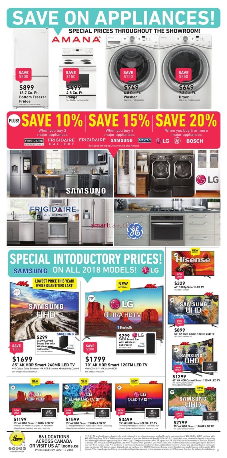 leons flyer june 1 3 2018 weekly flyers canada leons edmonton north flyer