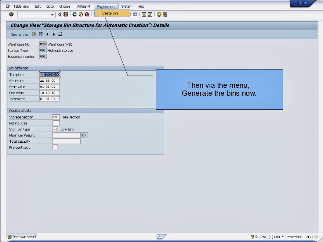 青蛙SAP分享 Froggy's SAP sharing SAP WMS Case Study 06 How to Create Storage Bins