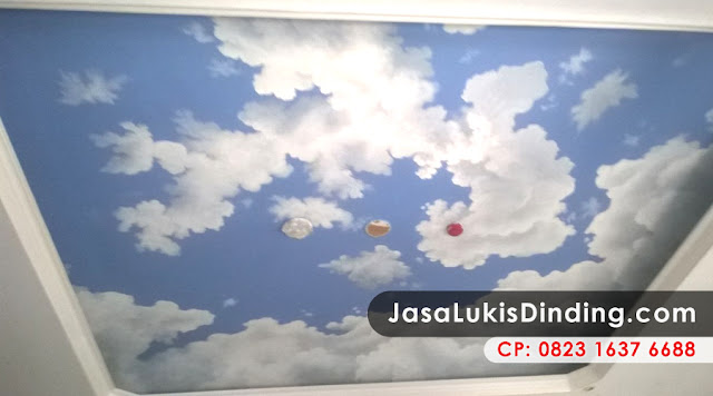 Lukisan Langit Lukisan Langit di Plafon, Lukisan Pemandangan, Lukisan Awan di Plafon, Lukisan Awan di Plafon, Teknik Melukis Awan, Cara Mengecat Plafon Model Langit, Lukisan Pemandangan Alam, Lukis Plafon, Lukisan Awan di Dinding, Lukisan Langit, Lukisan Awan di Dinding, Lukisan Kamar Anak