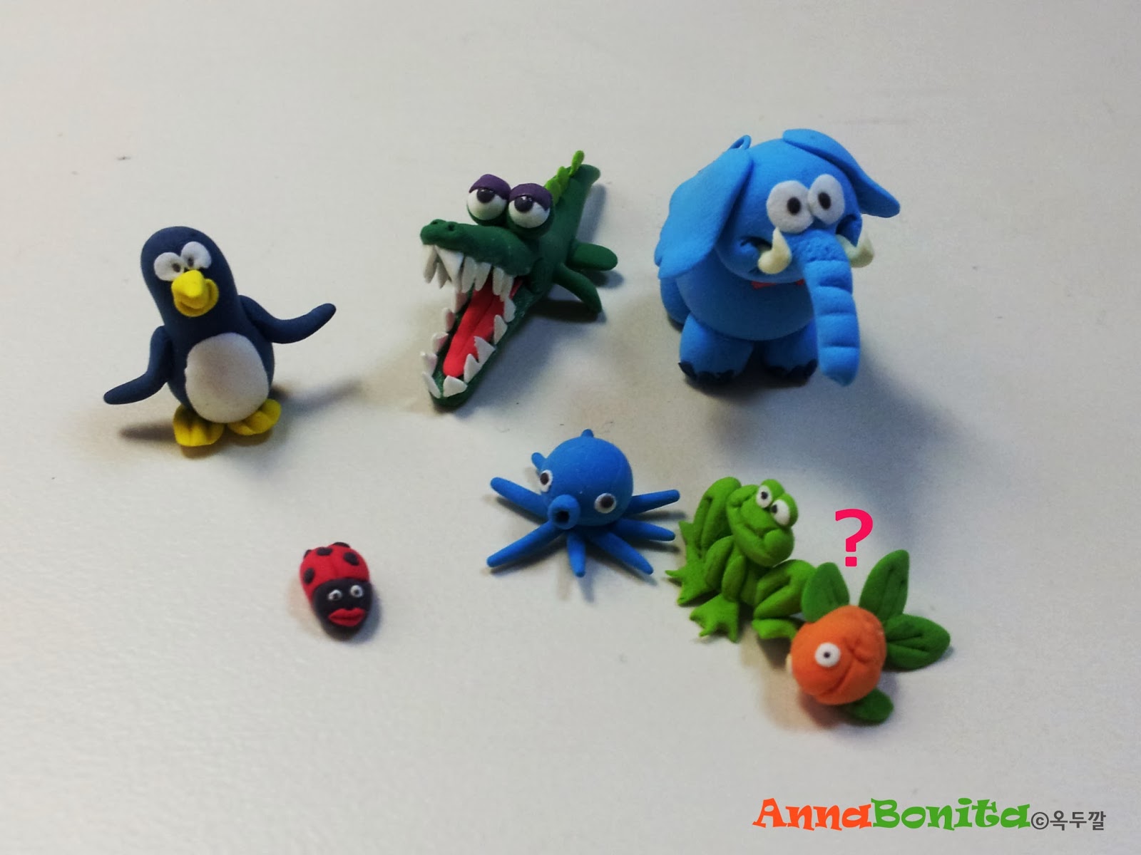 AnnaBonita the Artists Animal Zoo Clay Art