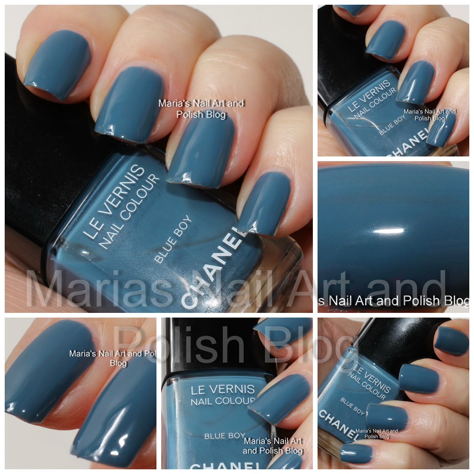 Marias Nail Art and Polish Blog: Chanel Boy, Les Jeans collection -