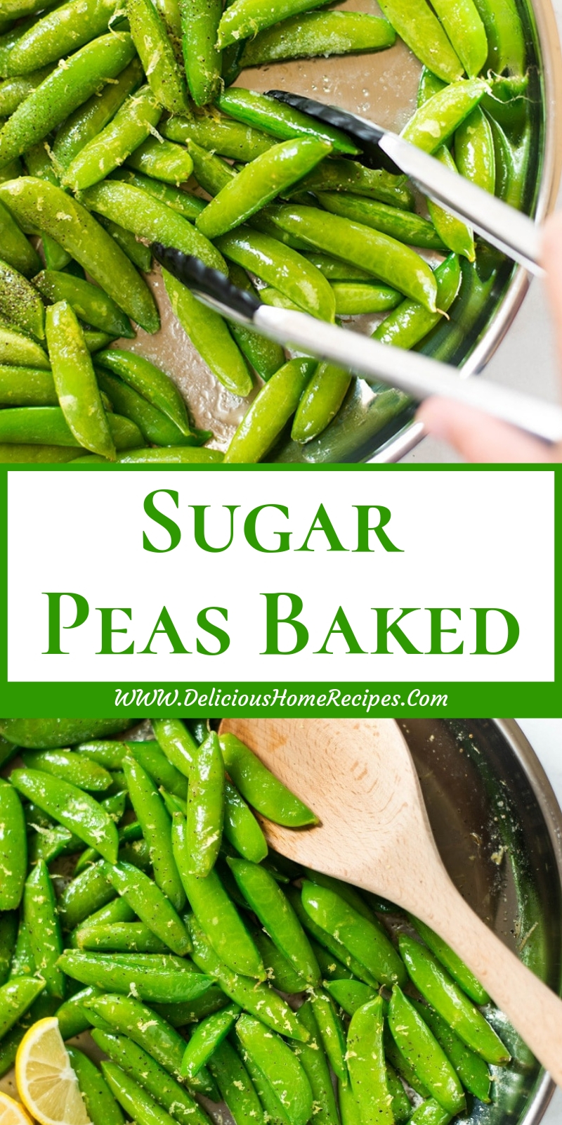 Sugar Peas Baked Sugar Peas Baked