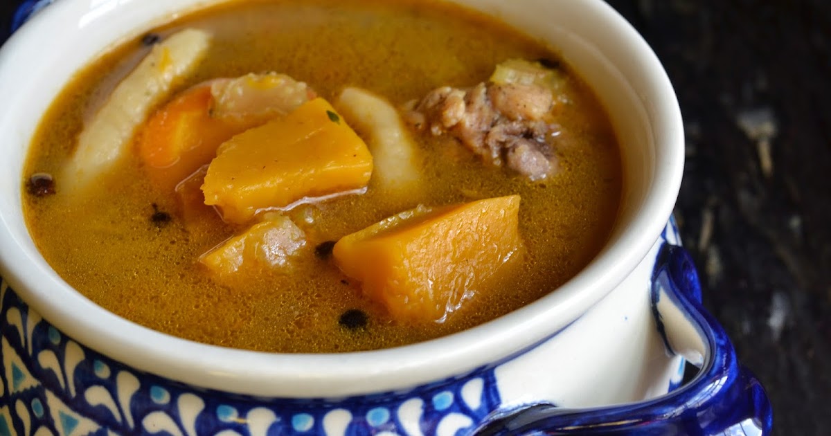 Greedy Girl Jamaican Chicken Pumpkin Soup
