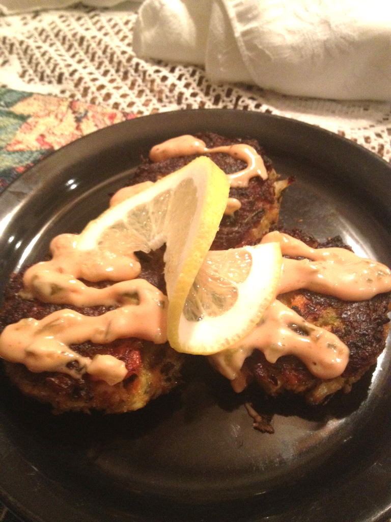 Not a Waste of Thyme Crab Cakes