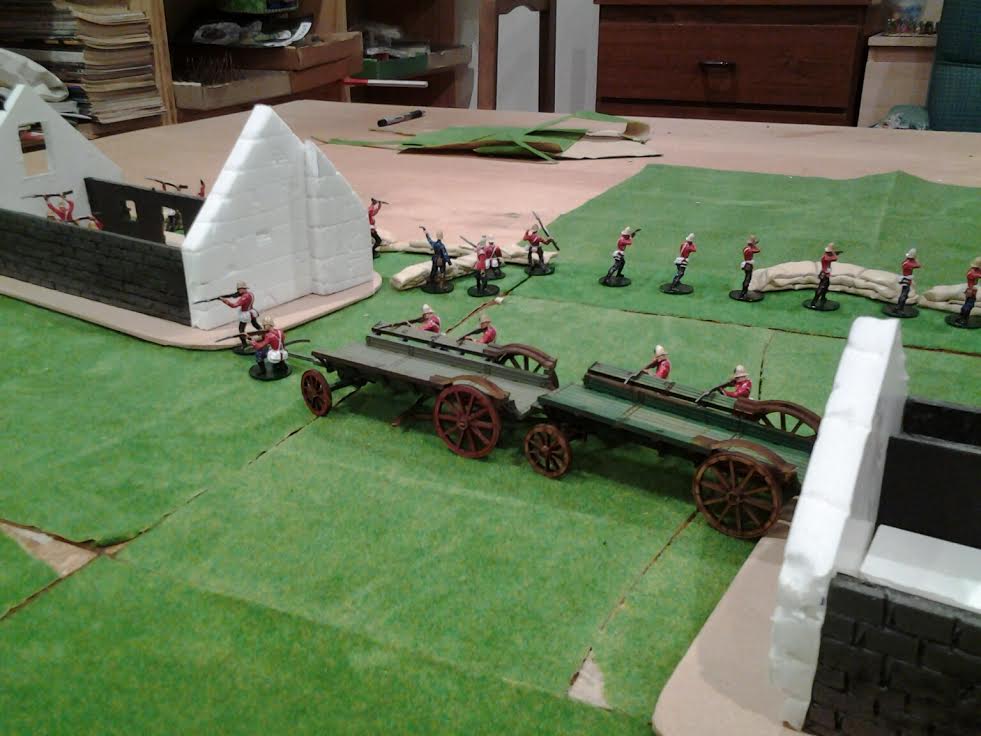 The Duchy of Alzheim Rorke's Drift Terrain Test