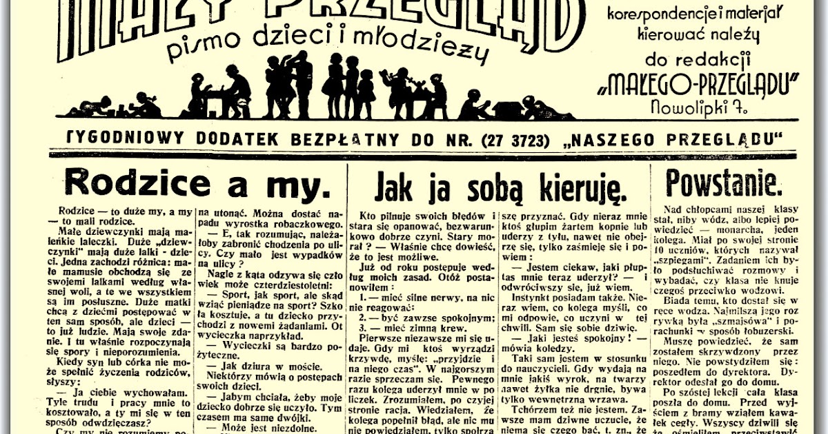 Jaki Był Adres Redakcji Małego Przeglądu Jim bao Today with ©opyright on all pictu®es and text: Trzy zmiany