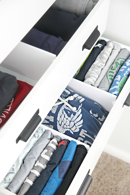 Impeccably organized Diy drawer dividers