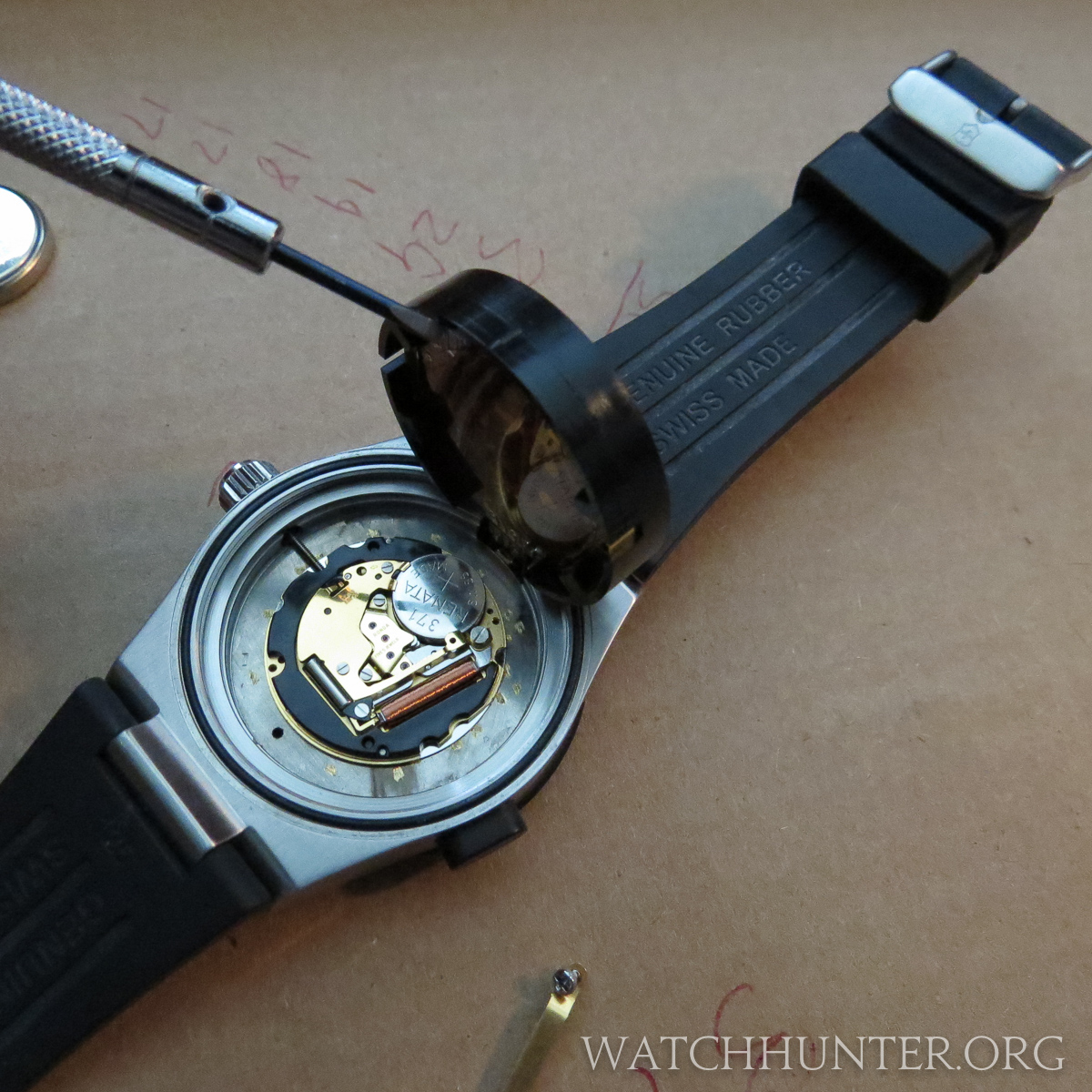 Watch Hunter Blog MEET THE WATCH Victorinox Swiss Army Night Vision Flashlight Watch Series