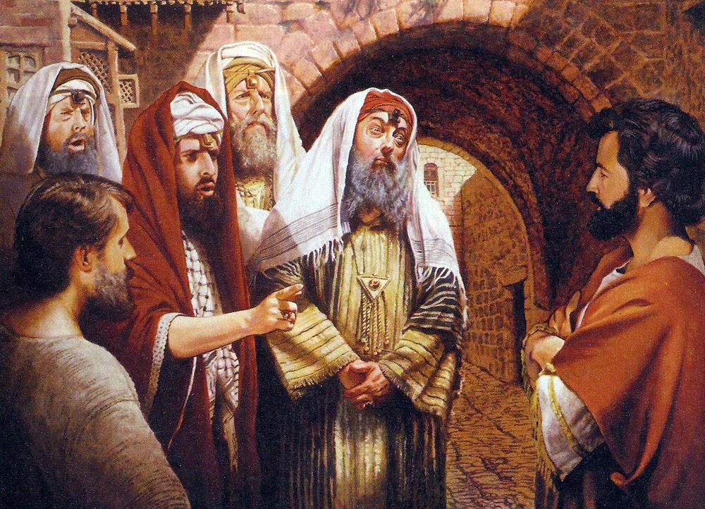 The Pharisees and the teachers of the law were looking for a reason to accuse Jesus.