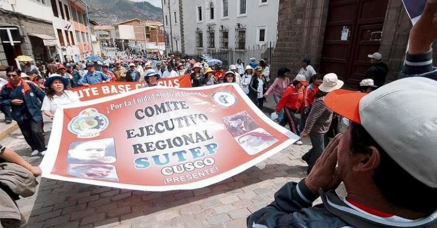 SUTER Cusco advierte que setiembre será el reinicio de huelga magisterial SUTER Cusco advierte que setiembre será el reinicio de huelga magisterial