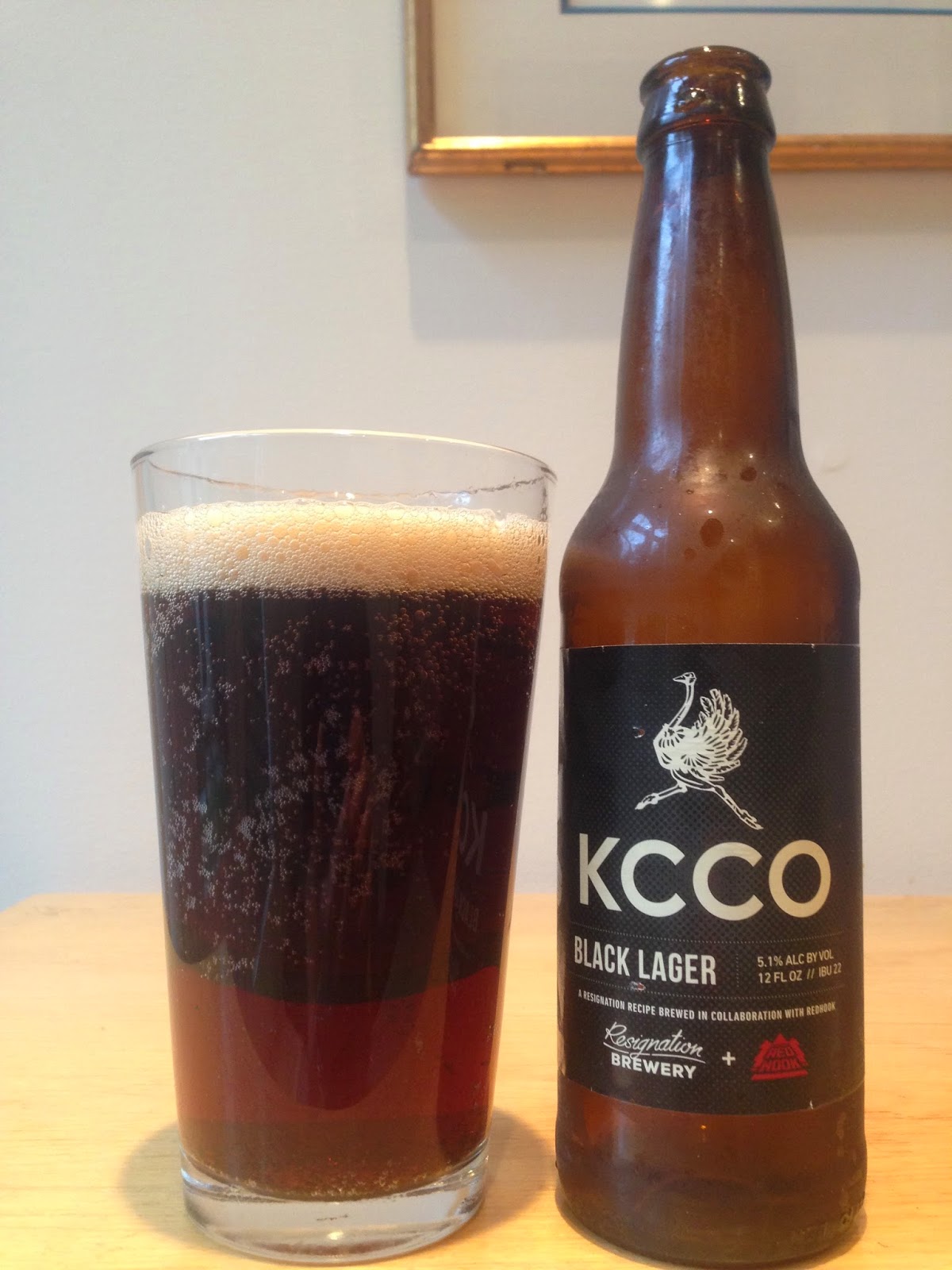 The Best Beer Blog Resignation Brewery & Red Hook Brewery KCCO BLACK LAGER
