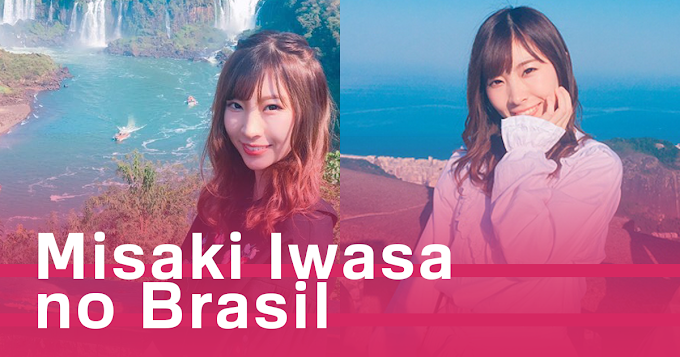Misaki Iwasa no Brasil: Cantora passa pelo Corcovado e as Cataratas do Iguaçu!