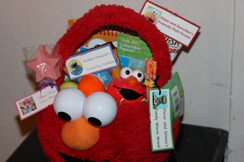 Christy Robbins Sesame Street Easter Basket