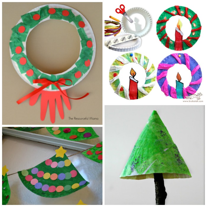 20 EASY & FUN PAPER PLATE CHRISTMAS CRAFTS
