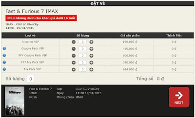 Lộ giá vé tại rạp chiếu phim IMAX đầu tiên tại Việt Nam