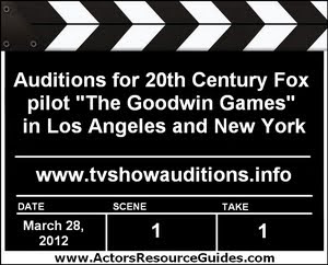 The Goodwin Games Casting Auditions