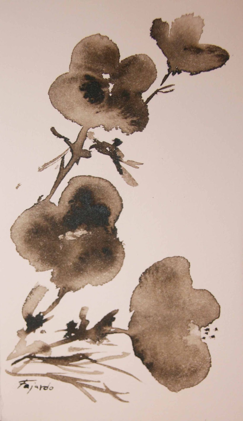 Acuarelas y más Sumie