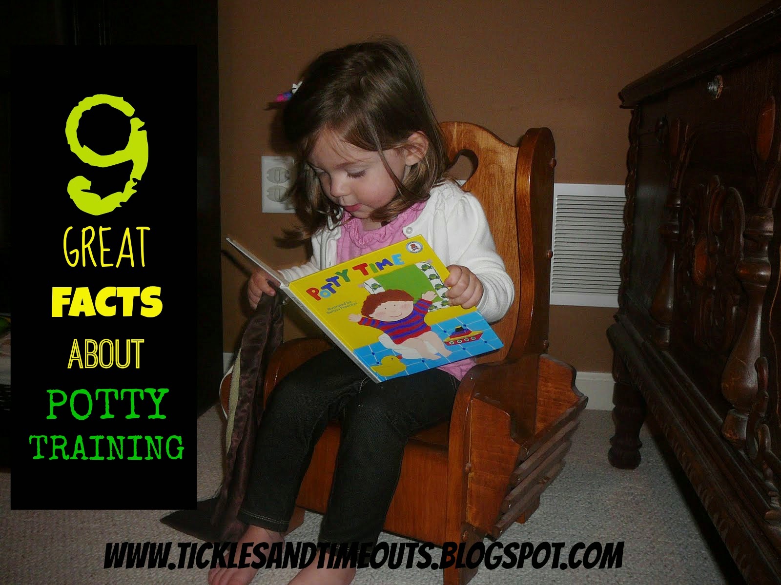 Tickles and Time Outs 9 Great Facts About Potty Training