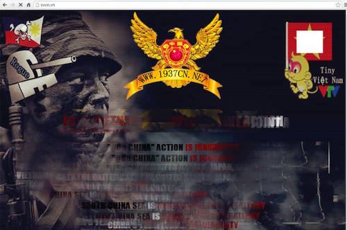 Trang web báo Sinh viên Việt Nam bị hacker tấn công