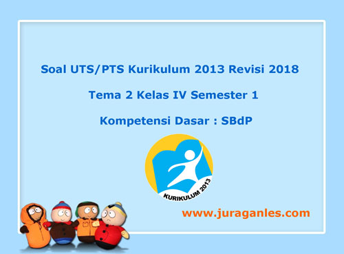 Soal Uts Pts Tema 2 Sbdp Kelas 4 Semester 1 K13 Revisi 2018