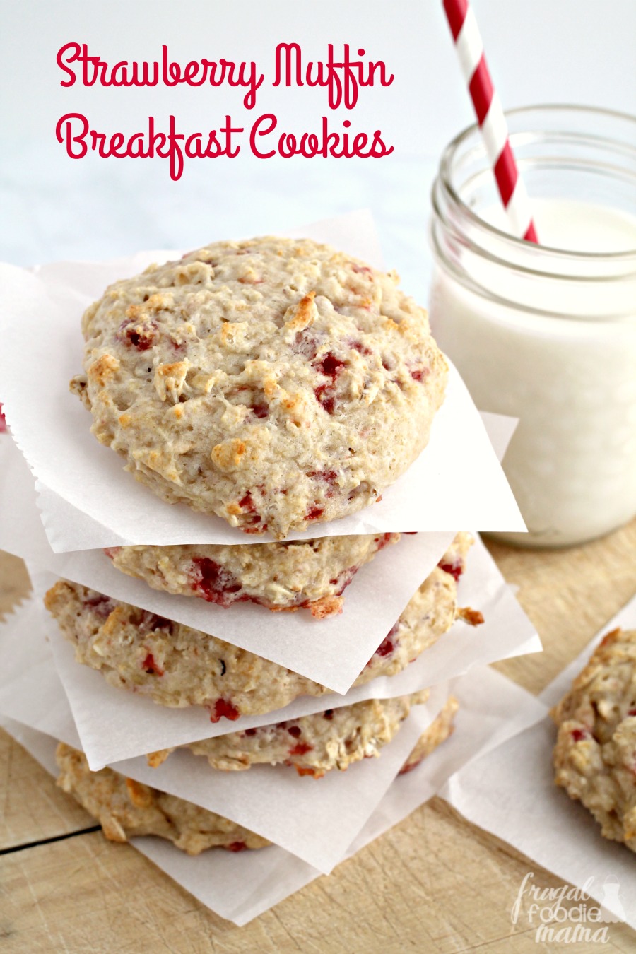 Strawberry Muffin Breakfast Cookies Frugal Foodie Mama Bloglovin’