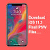 Apple iOS 11.3 Final IPSW Files Download Links for iPad/iPhone/iPod
