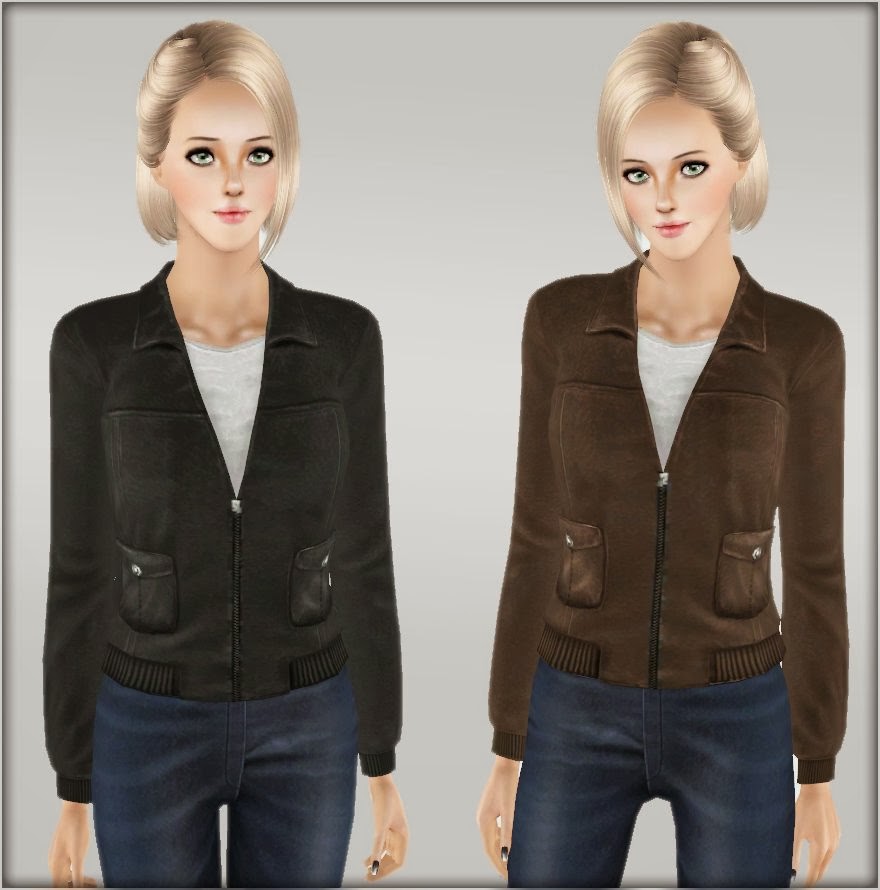 Irida-Sims: leather jacket-IRO