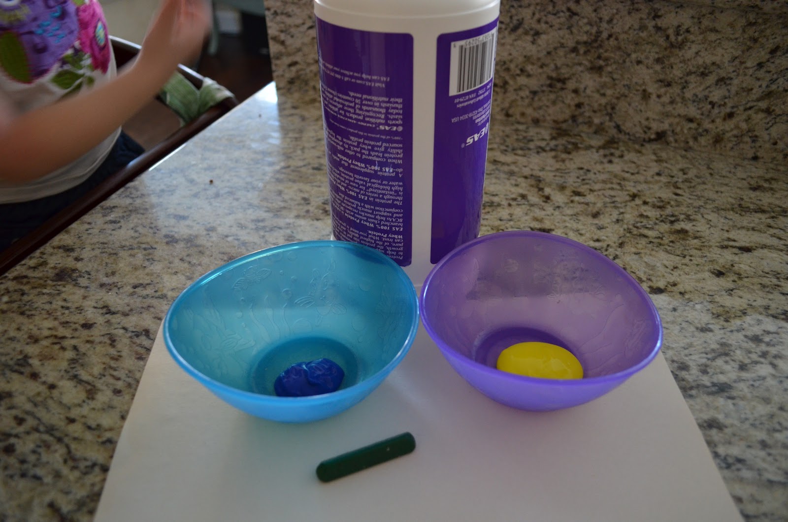 Tot Treasures SHAKE PAINT & a lesson on color mixing.