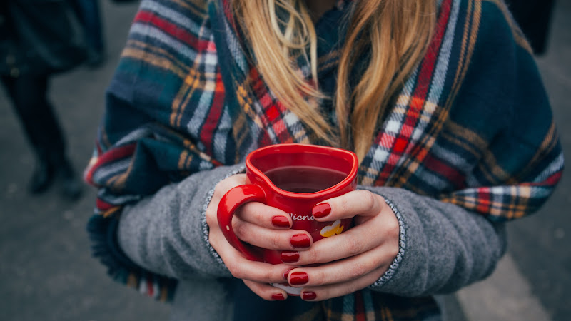 Girl with Tea Cup