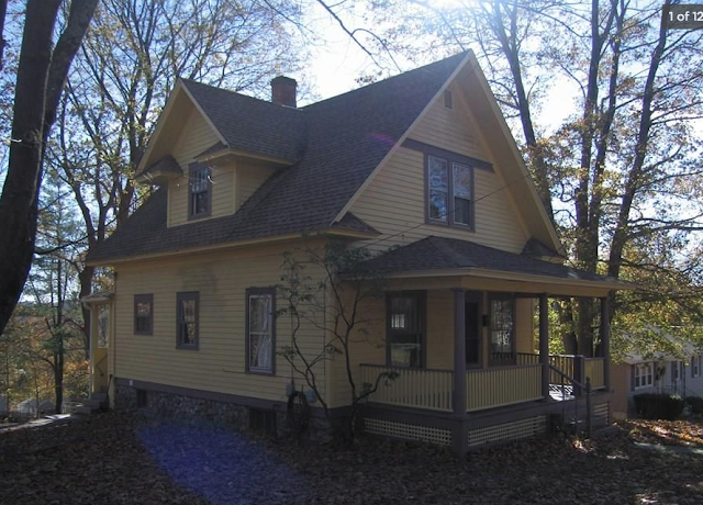 yellow house for sale at 70 Crescent Street, Winsted, CT
