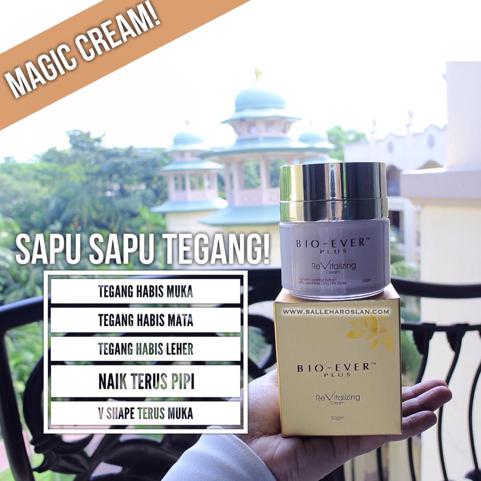 Sapu-sapu Tegang dengan Bio Ever Nano Cream