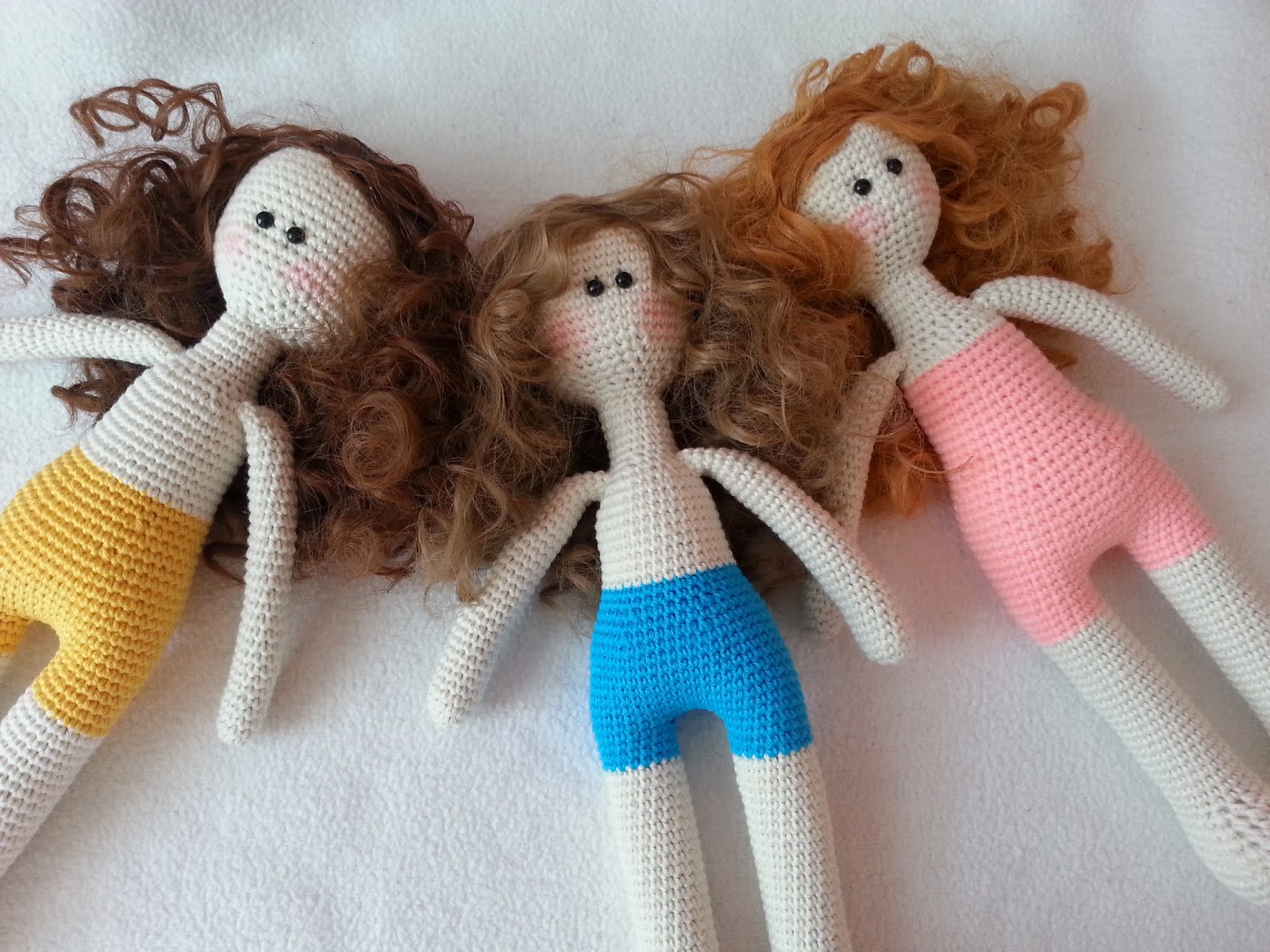 Crochet doll body
