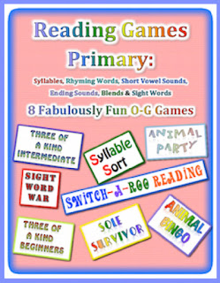 Reading games for kids