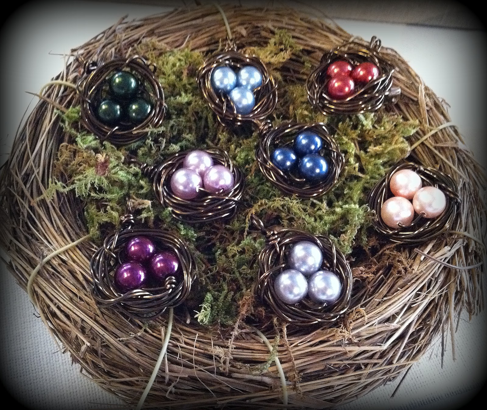 Caroline's Designs Display for Bird's Nest Jewelry