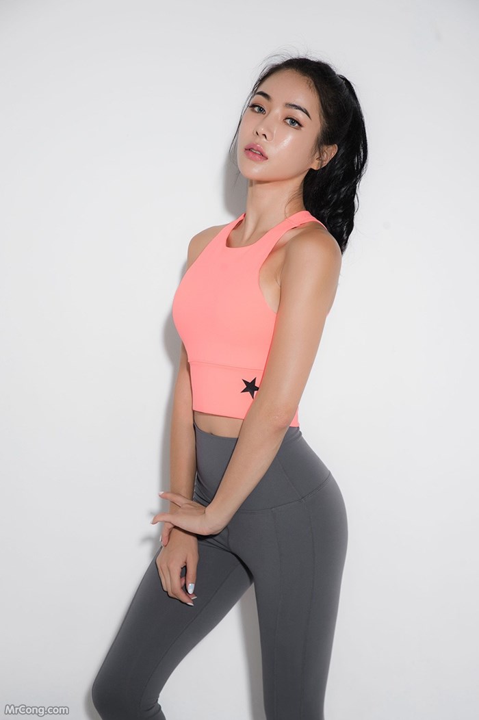 The beautiful An Seo Rin shows off her figure with a tight gym fashion (273 pictures) photo 2-4