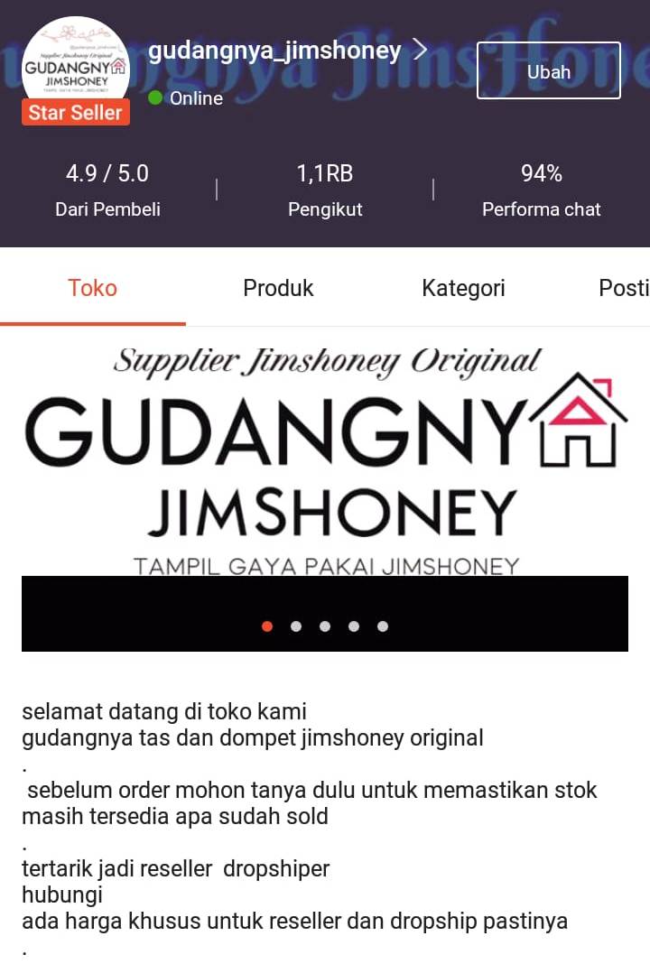 Shopee Gudangnya Jimshoney