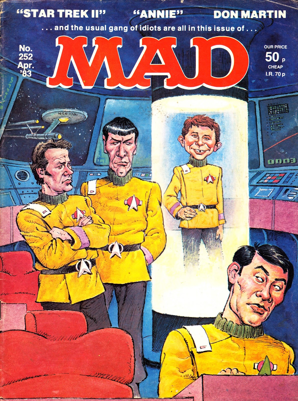 mad magazine star trek