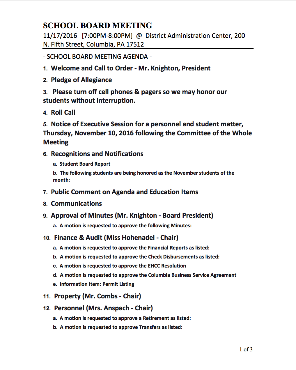 manheim township school district school board meeting agenda manheim township school district school board meeting agenda