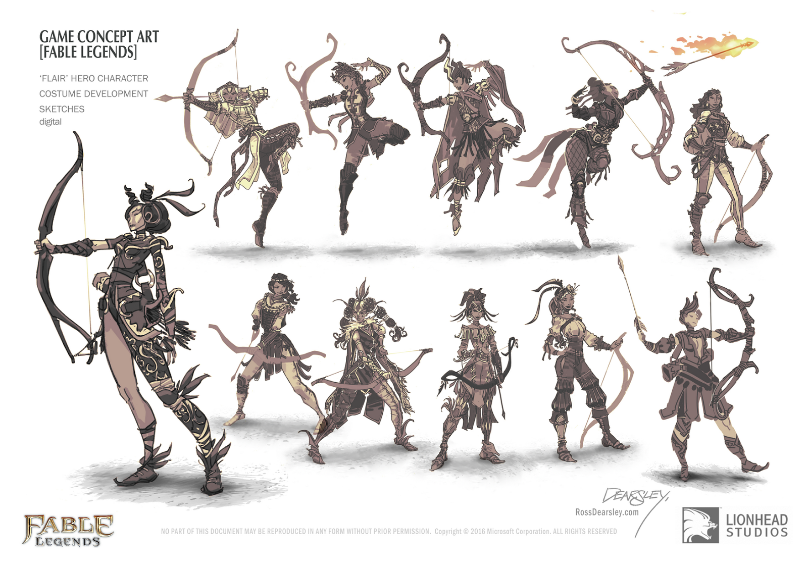 video game character concept art