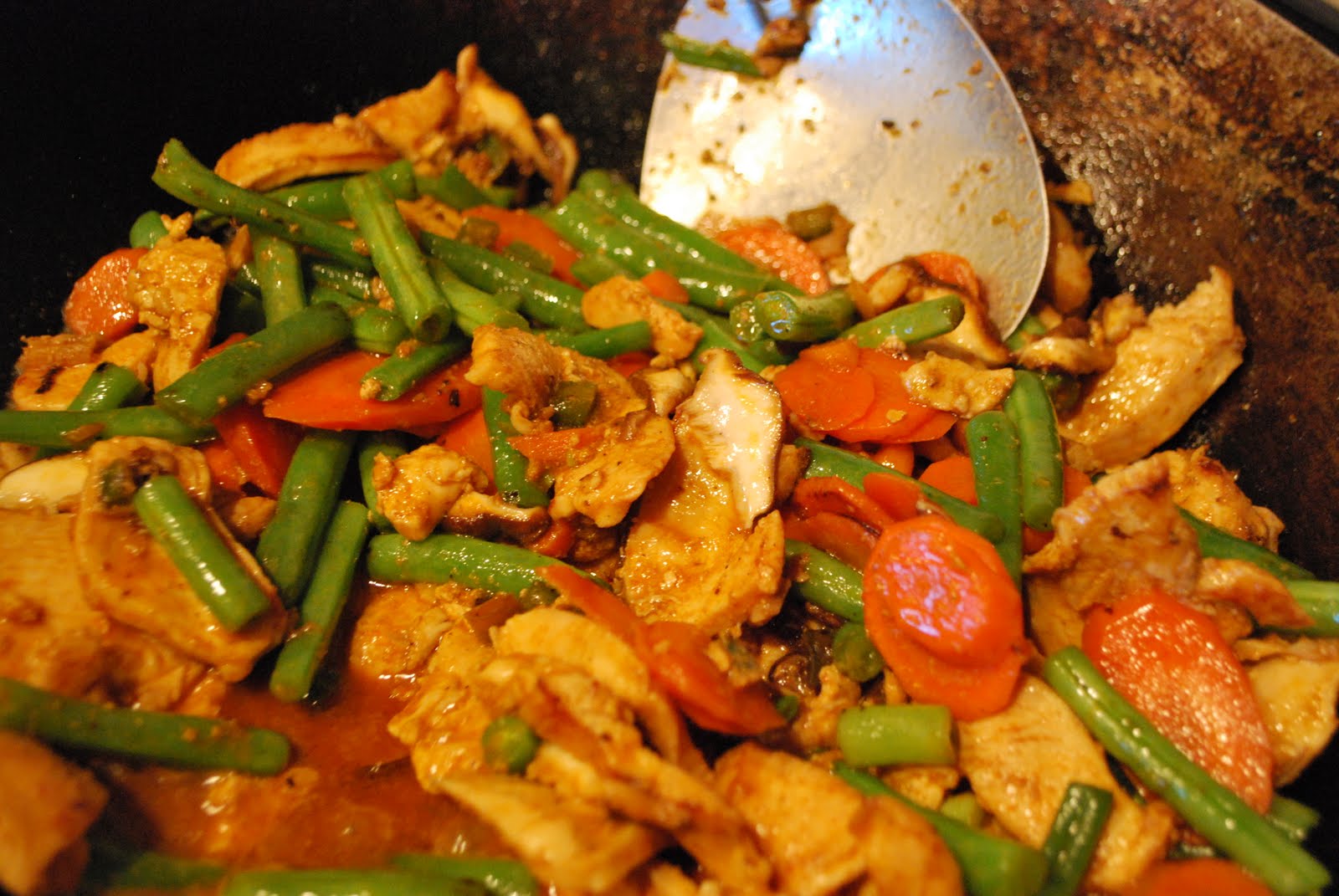 The Simple Fig Chicken Stir Fry with Red Curry & Ginger