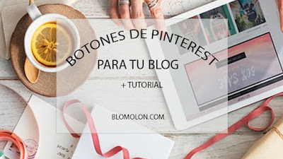Botones de Pinterest Para Tu Blog