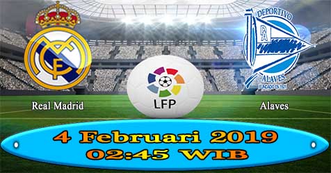 Prediksi Bola855 Real Madrid vs Alaves 4 Februari 2019 Prediksi Bola855 Real Madrid vs Alaves 4 Februari 2019
