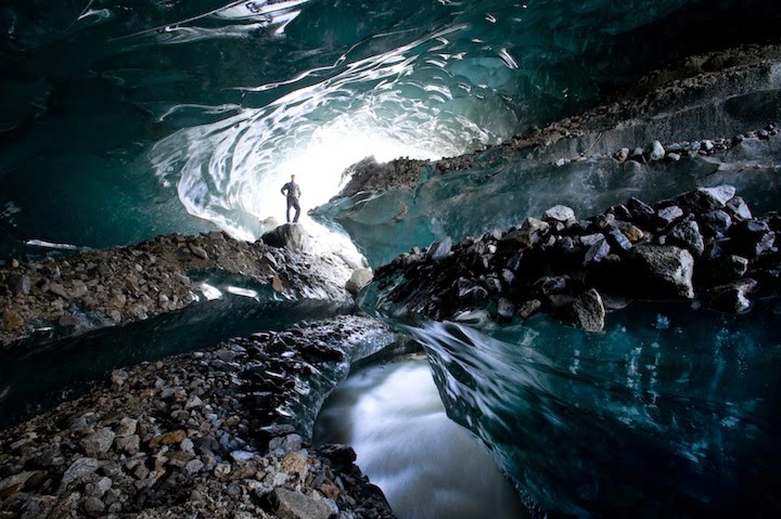2. Mendenhall Glacier Ice Caves, Juneau, Alaska, USA - Top 10 Ice Caves in the World